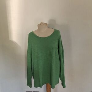 Sonoma Irish Green Knit Top
